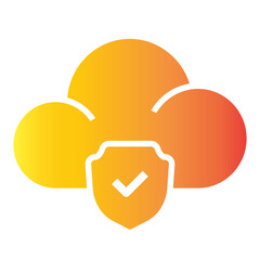 hosting protection gradient icon