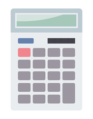シンプルな電卓のイラスト 数字なし