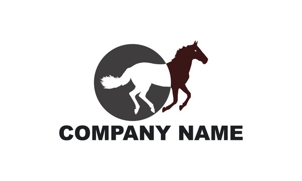 Horse logo design