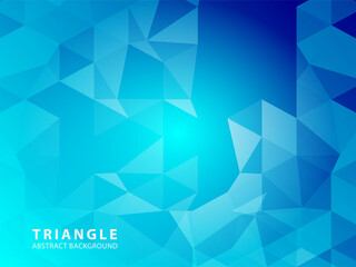 Triangle Abstract background - Vector