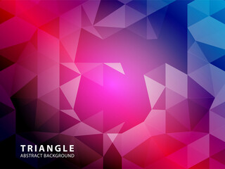 Triangle Abstract background - Vector