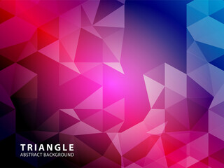 Triangle Abstract background - Vector