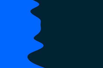 Blue wave background art vector background illustration