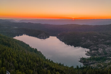 Sunset in the Sierras