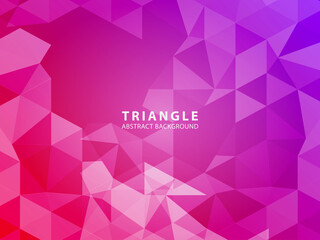 Triangle Abstract background - Vector