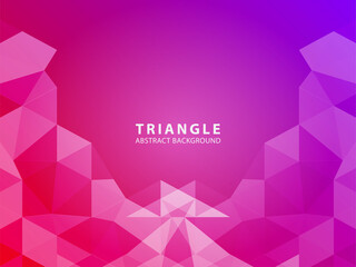 Triangle Abstract background - Vector