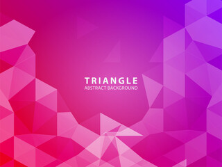 Triangle Abstract background - Vector