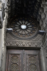 Obraz premium Karaite temple complex kenasa 19c. Karaites - Turkic people of Jewish religion. Kiev