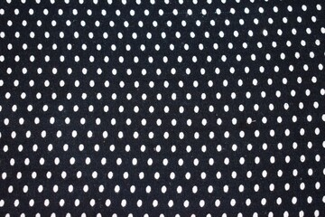 Black and white dotted fabric texture design