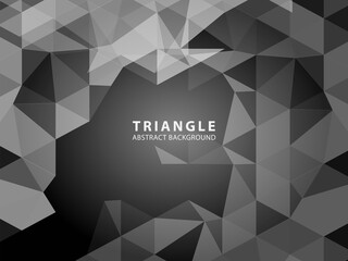 Fototapeta premium Triangle Abstract background - Vector