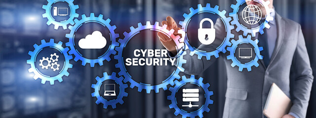 Cyber Security. Data Protection Network Privacy Concept
