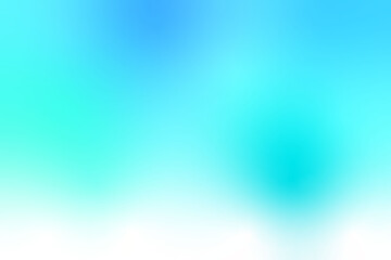 グラデーションの背景　青色　空