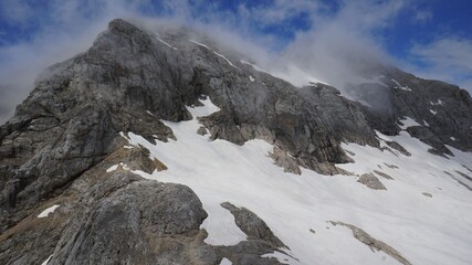 Triglav the highest moutain in Slovenia, Julian Alps, Europe