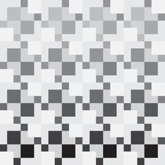 Abstract squares patterned gray color, illustration background texture.