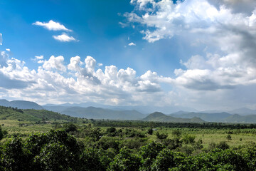 Obraz premium landscape with clouds