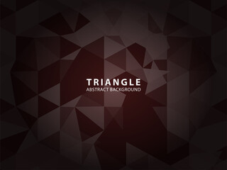 Triangle Abstract background - Vector