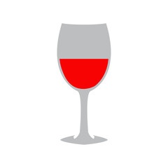 Glass of wine icon