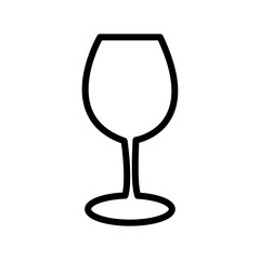 Glass of wine icon