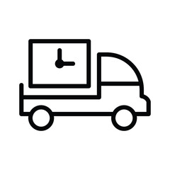 Time to delivery icon
