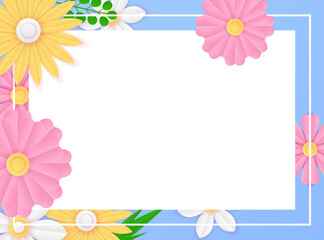 Set of abstract creative floral flower leaves universal artistic templates. Good for poster, card, invitation, flyer, cover, banner, placard, brochure and other graphic design