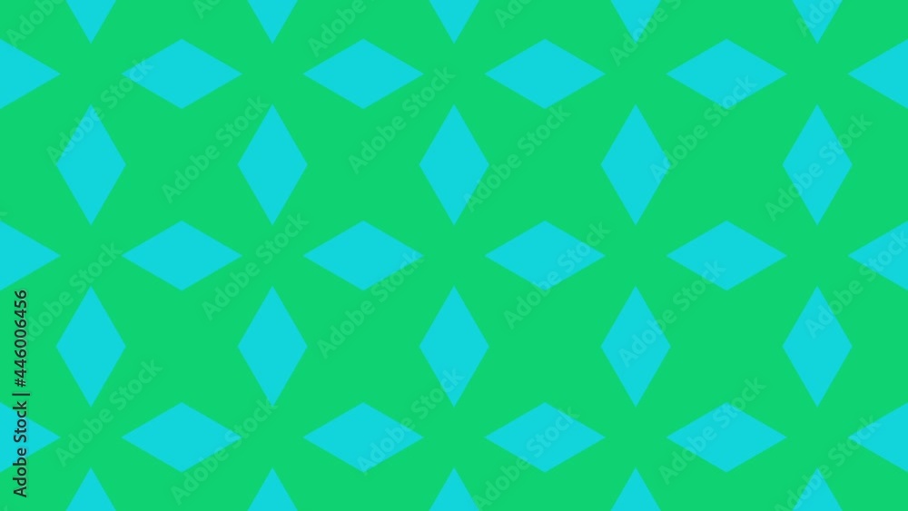 Aufkleber abstract motion graphics in a rainbow palette mosaic. a simple geometric pattern with multicolor til