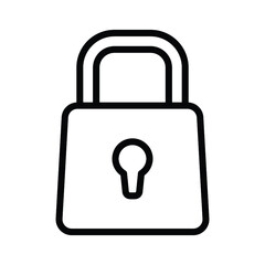 Security lock icon