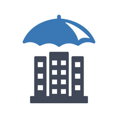 Building insurance icon