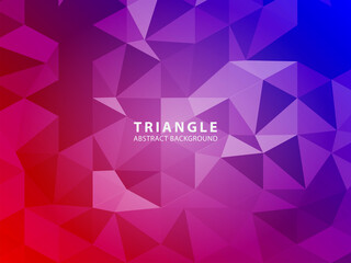 Vector of modern abstract triangular background - Vector
