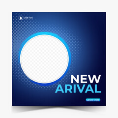 editable square banner template design. Suitable for social media post and web internet ads.