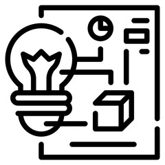 idea line icon