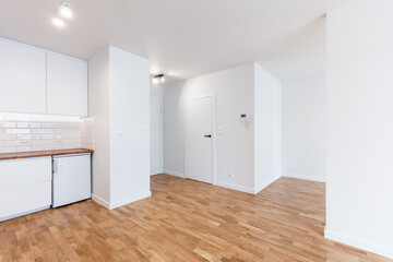 Empty new apartment interior