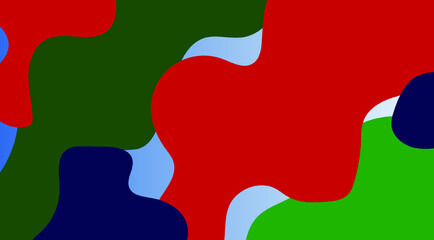 Dynamic liquid colorful background. fluid shape modern background