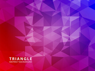 Vector of modern abstract triangular background - Vector