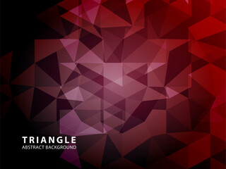 Vector of modern abstract triangular background - Vector