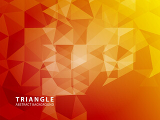 Vector of modern abstract triangular background - Vector