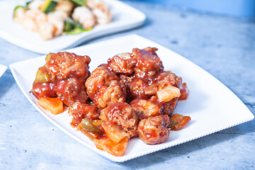 Chinese cuisine dishes