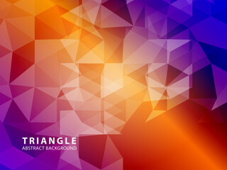 Vector of modern abstract triangular background - Vector