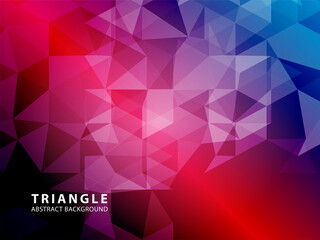 Vector of modern abstract triangular background - Vector