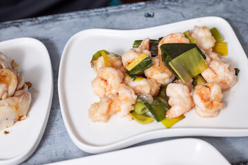 Chinese cuisine dishes