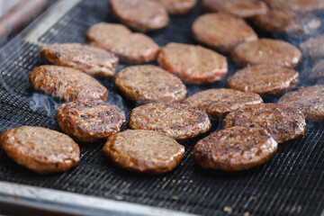 BBQ grilling meat - no people just food #6