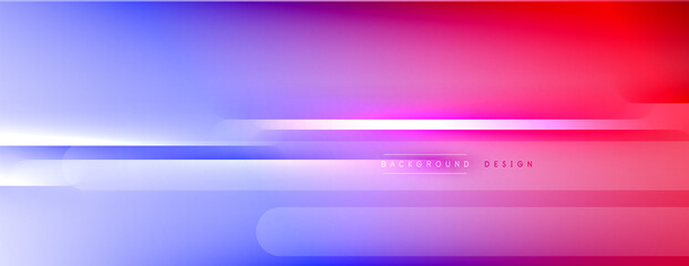 Fototapeta premium Abstract background - lines composition created with lights and shadows. Technology or business digital template. Trendy simple fluid color gradient abstract background with dynamic