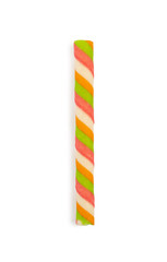 Full color dipped cookie stick on isolated white background