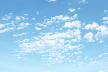 Fototapeta premium White clouds with bright sky.