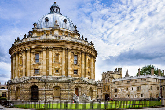 Radcliffe Camera Building at the Bodleian Library - Oxford - England