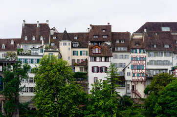 Fototapeta na wymiar Vieille vielle de Bâle, Suisse