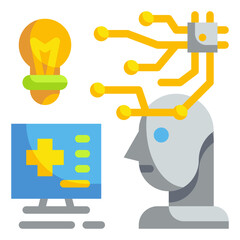ai flat icon