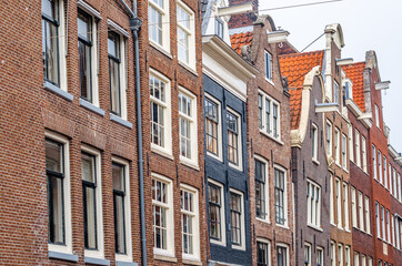 Fototapeta na wymiar Architectural detail in Amsterdam, the Netherlands