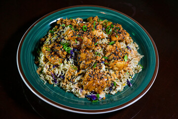 rice with chicken and vegetables