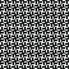 
Seamless vector pattern in geometric ornamental style. Black and white pattern.