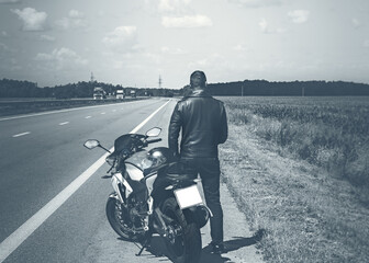 person riding a bike